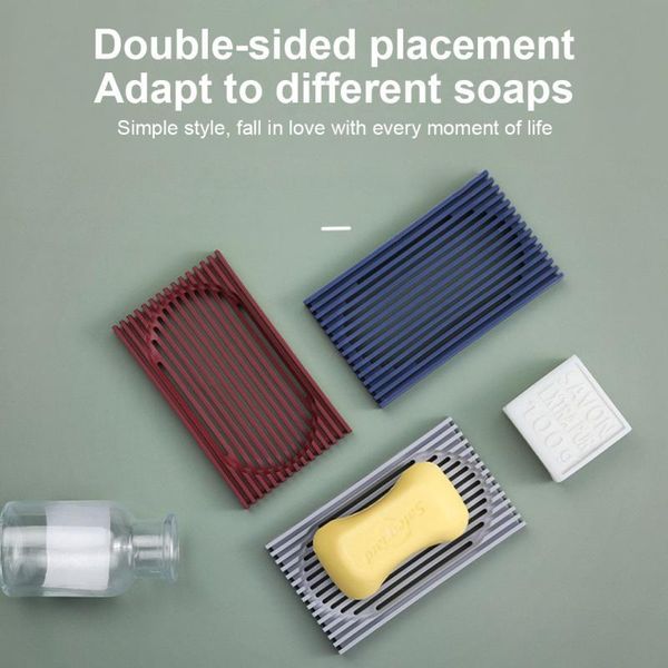 

soap dishes bathroom box plastic shower storage rack drain tray holder accessories