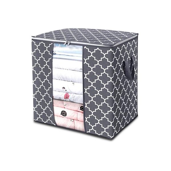 

storage bags foldable box portable clothes organizer tidy pouch suitcase non-woven home quilt container bag