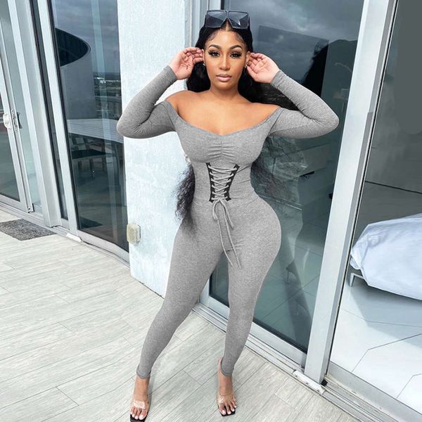 

2020 winter men's new one-piece pants with shoulder close waist and hip lift, Gray