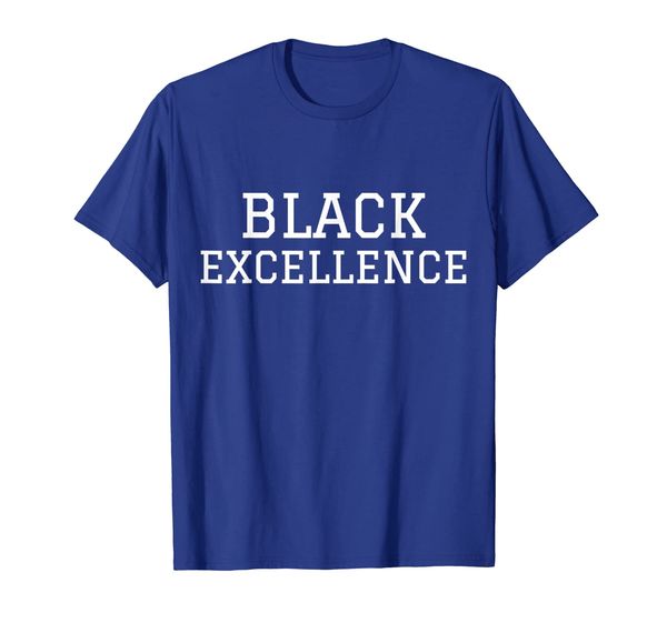 

Black Excellence Black Power T-Shirt White Print, White;black