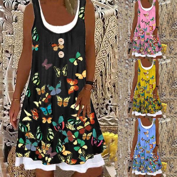 

casual dresses elegant women dress boho tropical print halter backless maxi sleeveless beach summer female roupas femininas, Black;gray