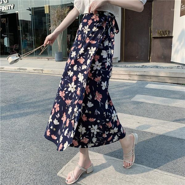 

skirts [ewq] 2021 spring summer high waist plus size fashion trend all-amtch ladies retro skirt multicolor bottom clothing qx926, Black