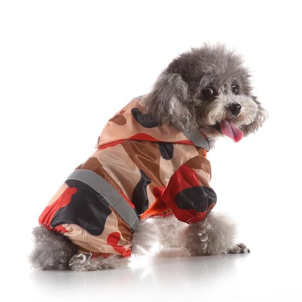 

dog apparel rain coats waterproof clothes jacket jumpsuit cute pets raincoat for small large clothing puppy coat