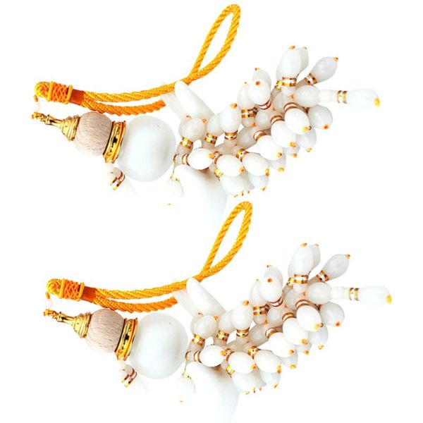 

car air freshener 2pcs crafted fashionable decoration hanging decor perfume pendant gourd ornament