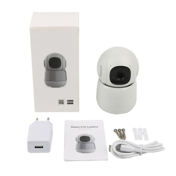 

camcorders 2021 intelligent ai camera rotatable wide-angle automatic tracking alarm 1080p hd camcorder smartlife