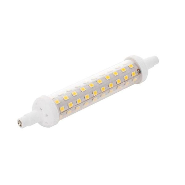 

r7s led bulb cob glass tube 78mm 6w 118mm 15w replacement halogen 50w 100w reflective diode spotlight ac110v 220v led light