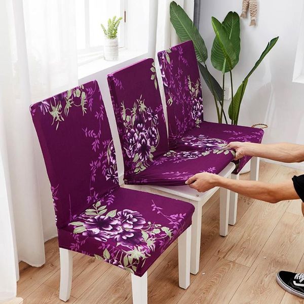 

chair covers svetanya soft dinner cover printed spandex restaurant seat case