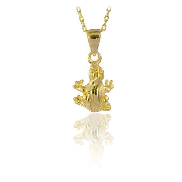 

pendant necklaces frog necklace 925 sterling silver animal