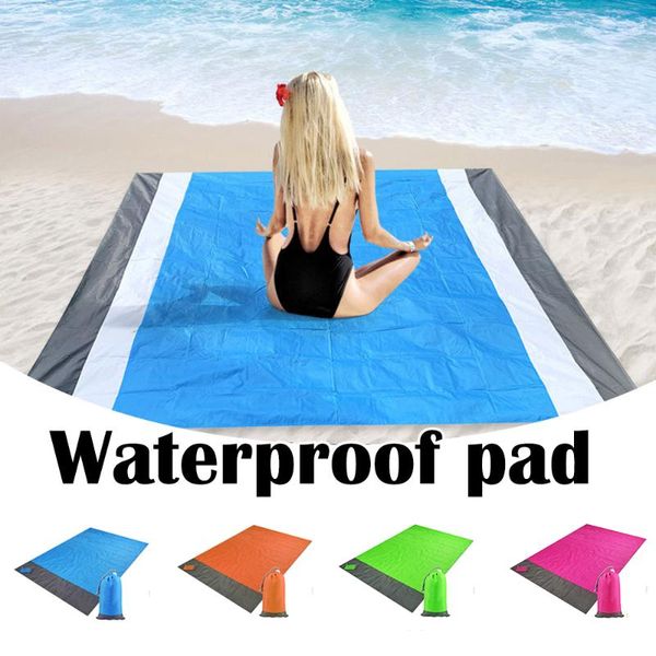 

outdoor pads waterproof beach blanket portable picnic mat camping ground mattress bed sleeping pad