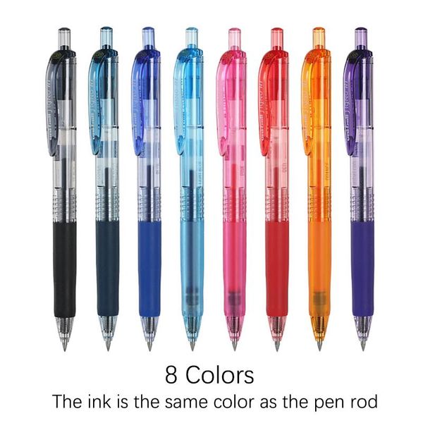 

gel pens uni ball pen signo rt 8 colors 0.38mm umn-105 / umn-138 0.5mm easy to use student writing supplies school stationery