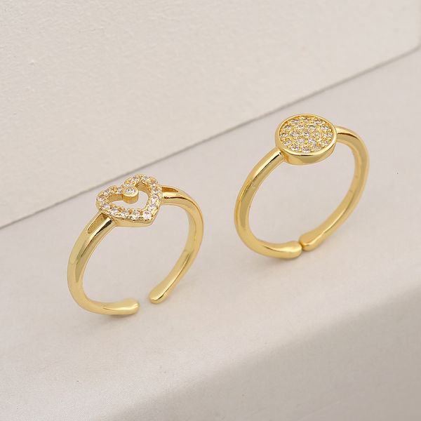 

fashion luxury ring shrimp men/women skin jewelry copper micro set zircon peach heart sweet personality tail female, Silver