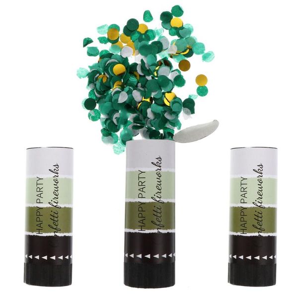 

party decoration 3pcs 11cm handheld confetti tubes wedding decors supplies