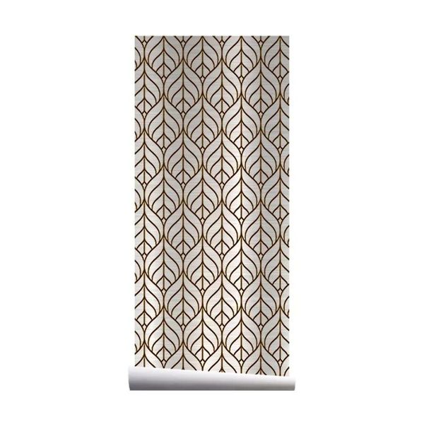 

wallpapers geometric wallpaper luxury gold peel and paste grid fan contact paper self-adhesive cabinet drawer shelf lining decorative roll