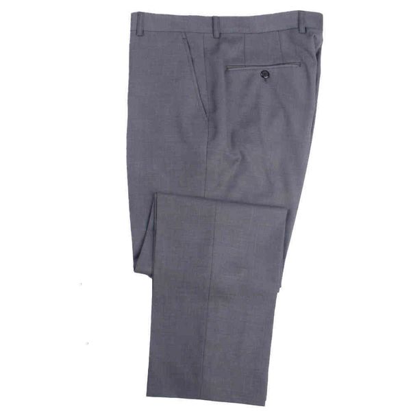 

men's pants luxury super 120 100% wool dress custom made gray suits tailor grey business trouser bespoke trousers o mzy9, Black