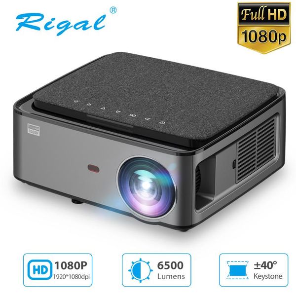 

projectors rigal full hd 1080p projector rd828 wifi multiscreen projetor native 1920 x smartphone beamer 3d home theater video cinema