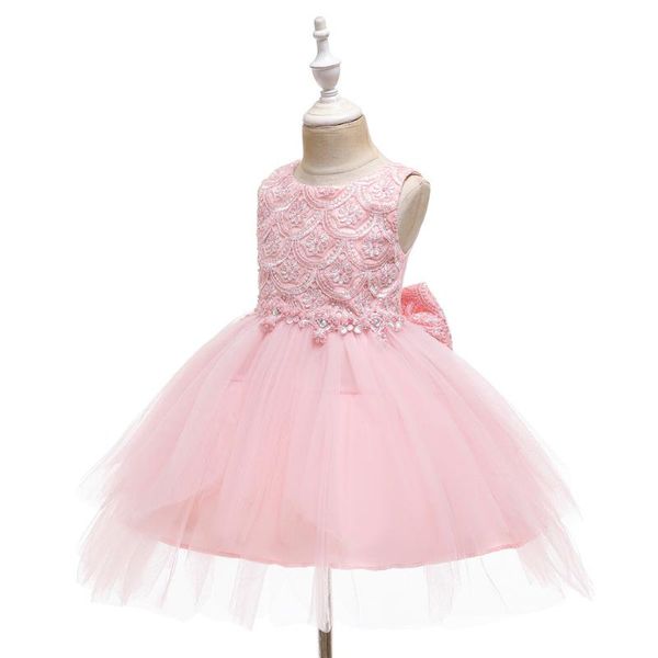 

girl's dresses 2 3 4 5 6 7 8 9 10 11 12 year 2021 fashion flower princess girl dress for kids wedding children's party summer beac, Red;yellow