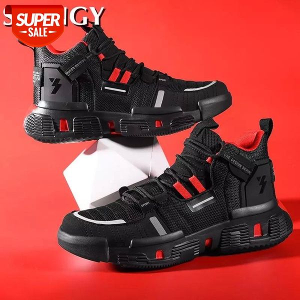 

2020 men sneakers male shoes breathable lightweight mesh sport shoes comfortable fashion brand high men plus size #hd9h