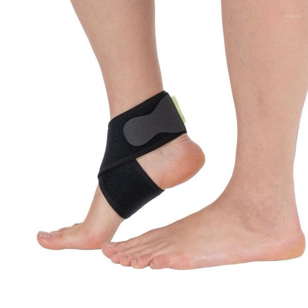 

ankle support figure-8 style wrap, knit elastic1, Blue;black