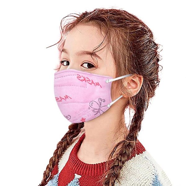 

other event & party supplies disposable face masks printed children protection pm2.5 5-ply protective facemask for school halloween cosplay