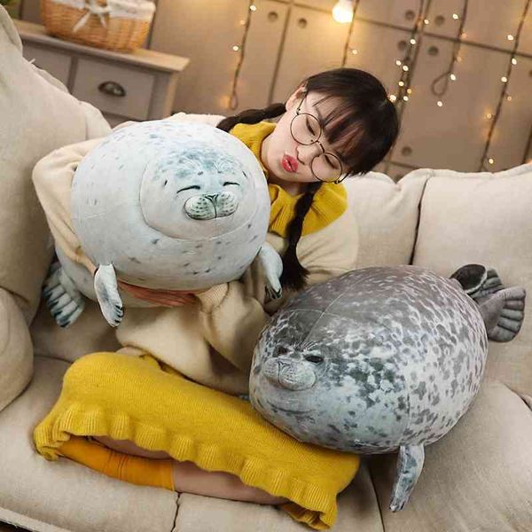 

aquarium osaka, japan cute seal plush toy big super ugly doll pillow