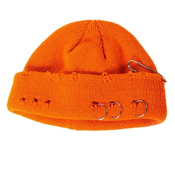 

beanies winter harajuku women skullies knitted fashion warm thick hat autumn hip hop pin hole skullcap short basic cap