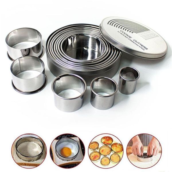 

dumplings molds set cutter maker accessories stainless steel round cookie pastry wrapper dough cutting tool kitchen gadgets