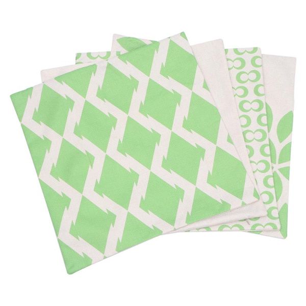 

pillow case 4pcs green pillowcase throw fashion cover protector