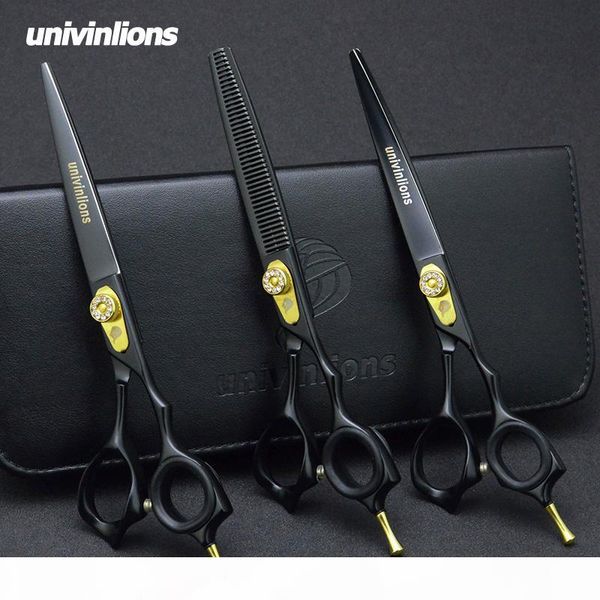 

7" pet dog gromming scissors kit pet cutting scissors for dog animails cat straight & thinning & curved stainless steel