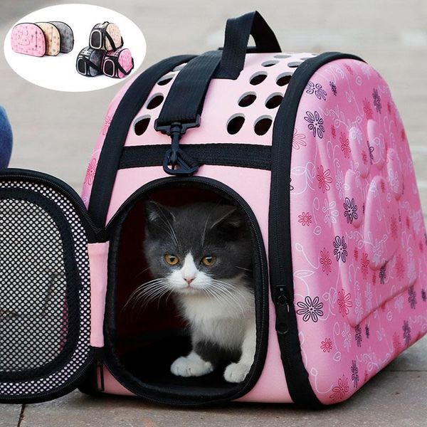 

dog car seat covers pet bag harness accessories eva portable foldable travel dogs cats handbag carrying shoulder pets outdoor supplies