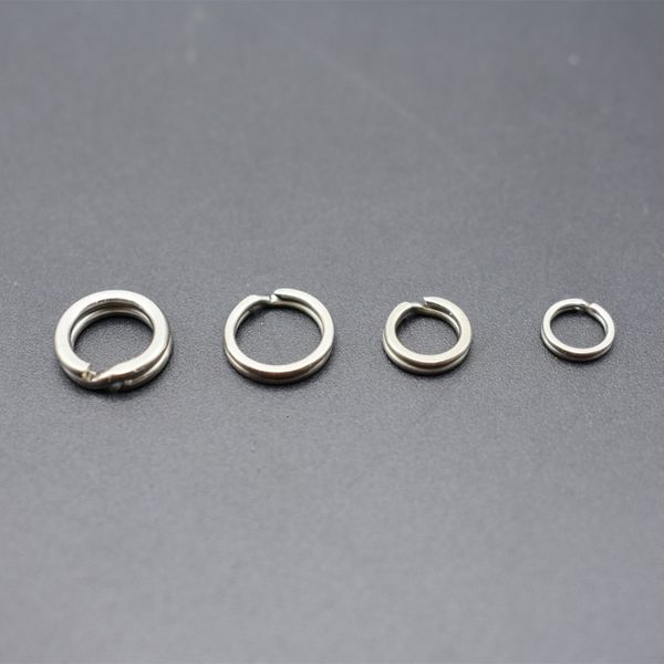 

stainless double 6#-9# connecting reinforced flattened steel ring accessories
