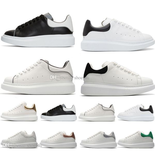 

2019 luxury desinger women men casual shoes oxford dress shoes for men platform desinger shoes leather lace up wedding daily sneaker 35-45, Black