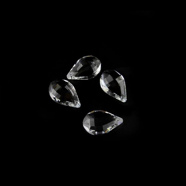 

old pipa shape clear crystal prism chandelier pendant diy accessories