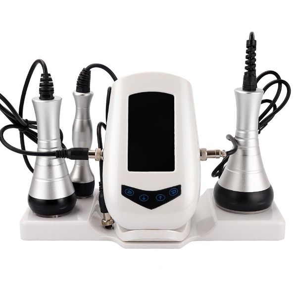 

3 in 1 mini 40k slimming cavitation ultrasonic weight loss beauty machine button control multipolar rf body skin tighten anti wrinkle equipm