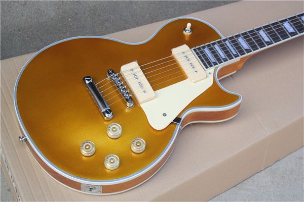 

electric guitar, wholesale and retail, new gold electric guitar, high quality