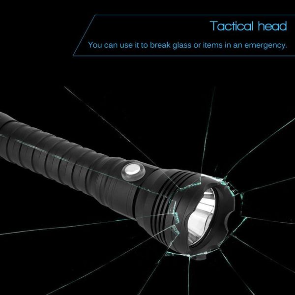 

waterproof pocket led led torch outdoor camping powerful hiking running light ultra bright torch lampka rowerowa