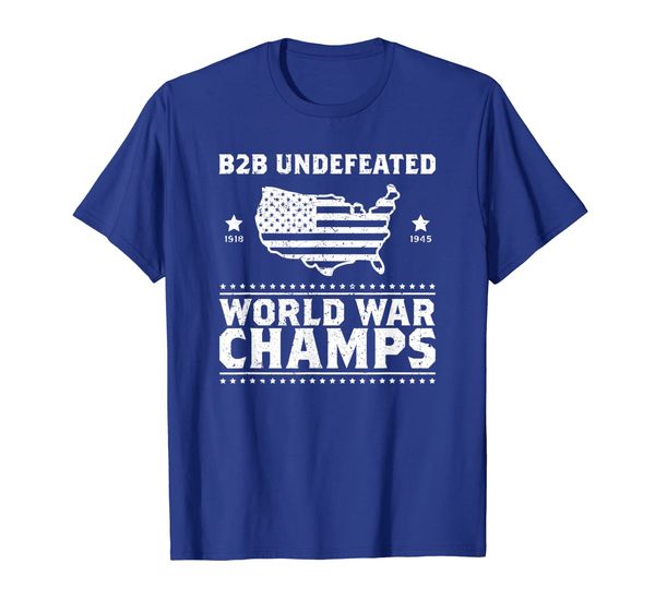 

back to back undefeated world war champs gift t-shirt, White;black