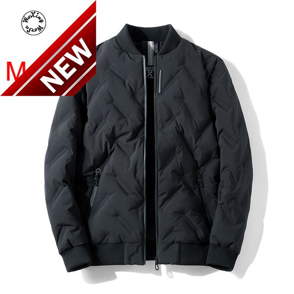 

2021 winter white duck down jacket europe and the united states men's m to 4xl, Black