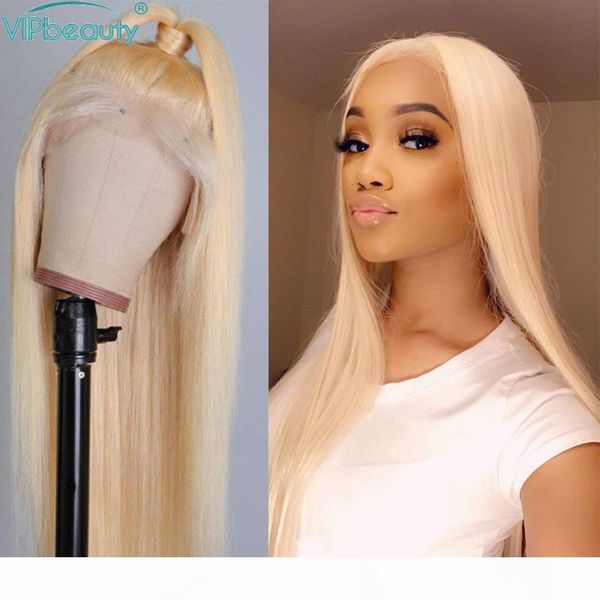 

straight human hair wig for black women 613 t part transparent lace front wigs pre plucked 13x4 lace front 150% brazilian wig, Black;brown