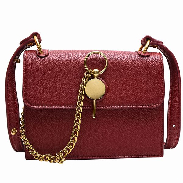 

hbp flap crossbody bag ladies small square bag pu wallet women long starp poch classic leather chain bag
