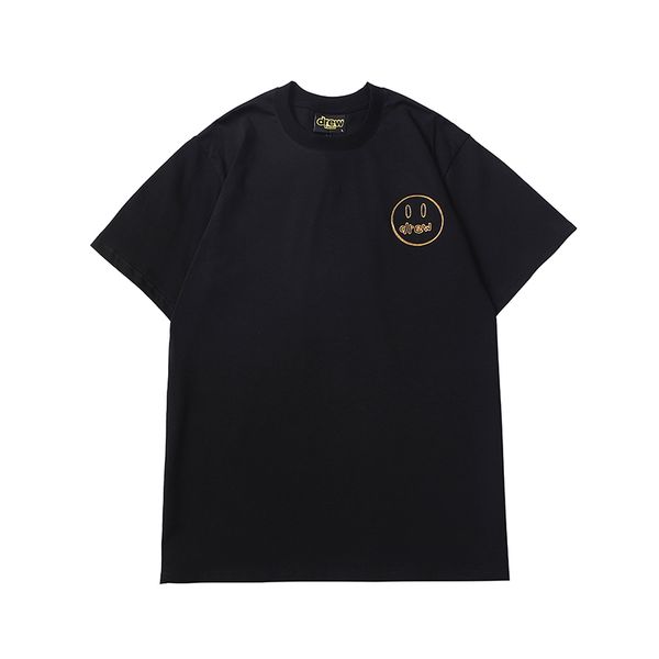 

drew house sketch mascot tee short sleeve print loose round neck men's t-shirts brand house tees new short sleeve s-xxl, White;black