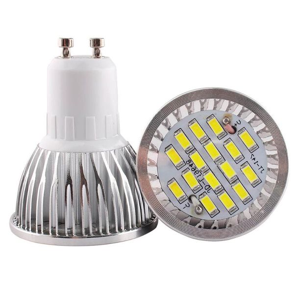 

bulbs 10pcs led spotlight gu10 lamp 9w ac 220-240v aluminum body 5730 smd 16leds cold white/warm white lighting