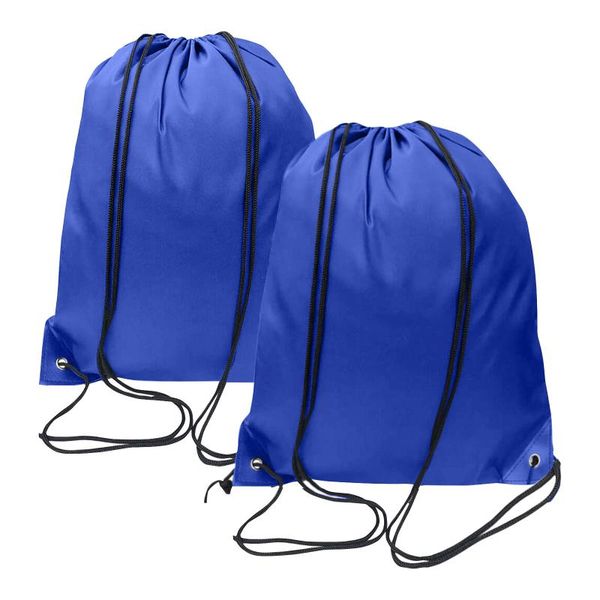 

storage bags portable sports bag thicken drawstring belt riding backpack gym shoes clothes backpacks waterproof