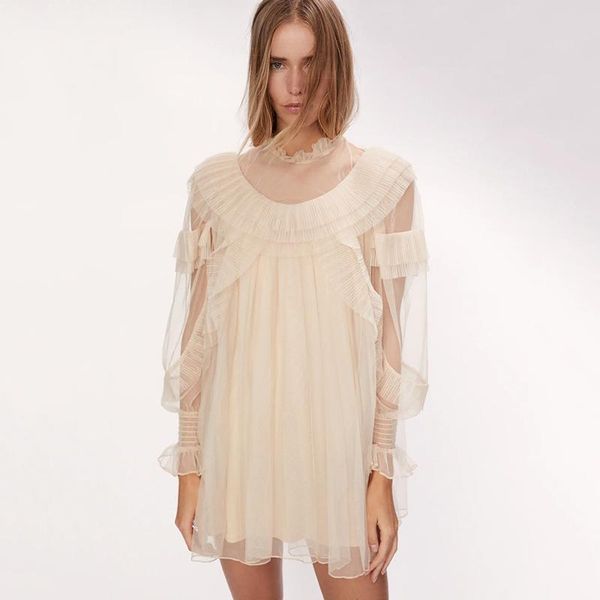 

casual dresses zar printed temperament dress, Black;gray