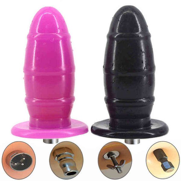 Anal Brinquedos Advanced Super Big Sex Machine Anexo 3xlr Acessórios Rugby Dildo Plug para Mulheres Homem Y51 1125