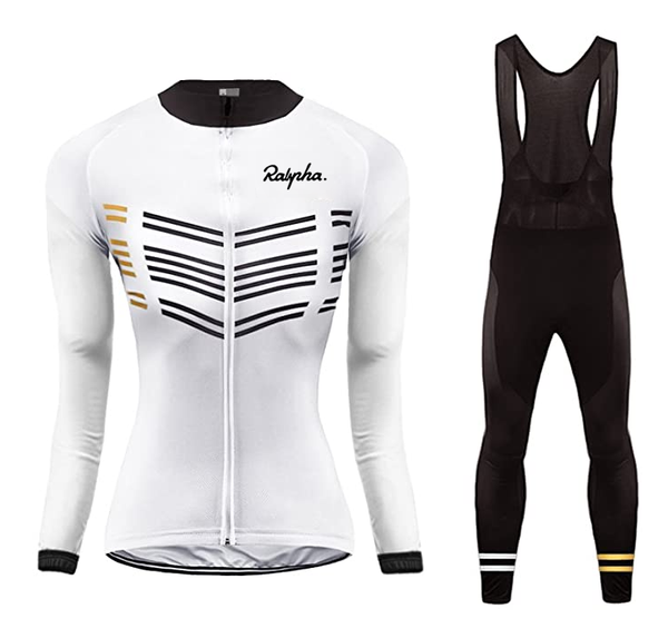 

racing sets lepiny women team cycling jersey set bike clothing winter long sleeve breathable mountain mtb bicycle 5 color, Black;blue