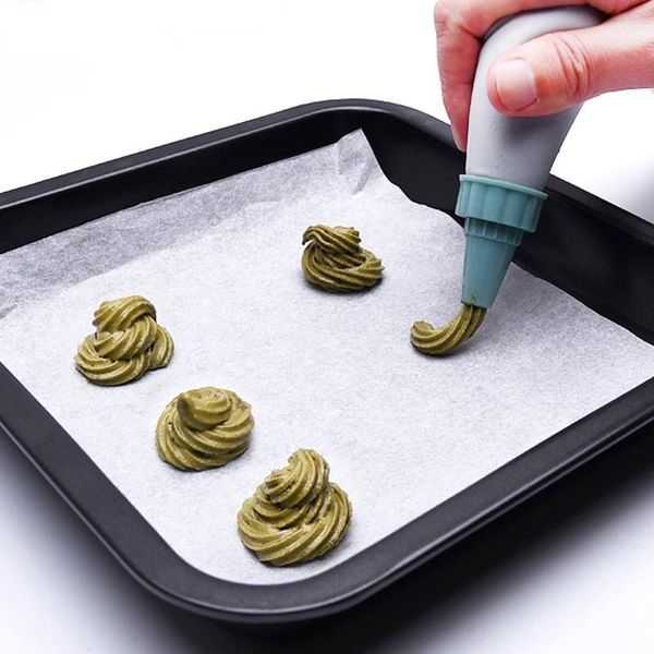 

baking & pastry tools 4 pc/set large kitchen decoration piping bag set thick cloth cake tool cream squeeze accessories
