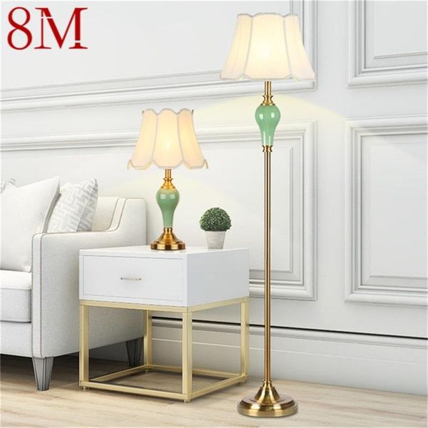 Floor Lamps 8M Dimmer Light Modern LED Creative Design Ceramic Decorative For Home Living Room