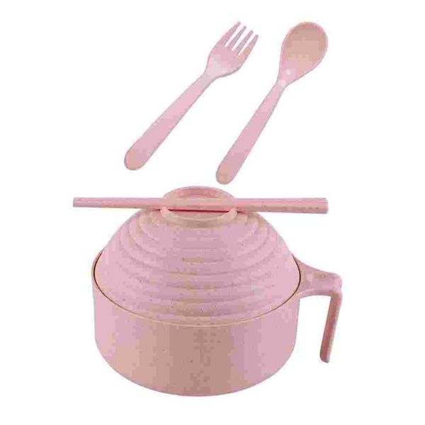 

water bottles 1 set multi-purpose noodles bowl useful dessert fork spoon chopsticks