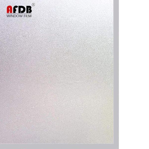 

window stickers 2/3/5m frosted glass sticker film opaque privacy protection static glueless decals for bathroom home decoration