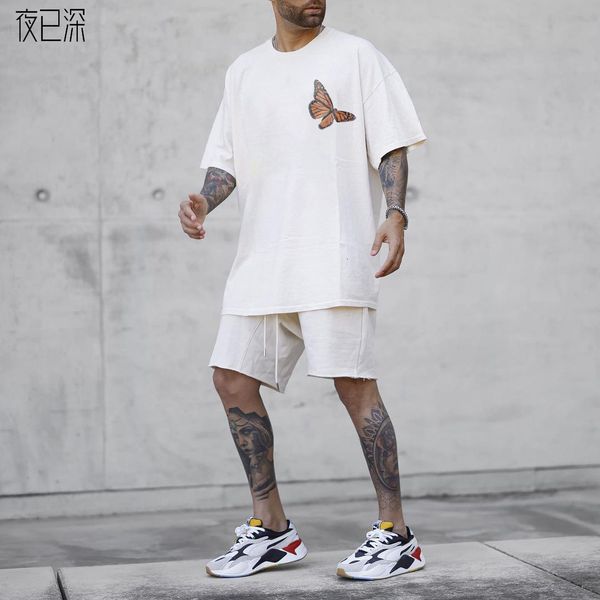 

luxury t-shirts 2021 summer fashion print thin men's short sleeve t-shirt, Black